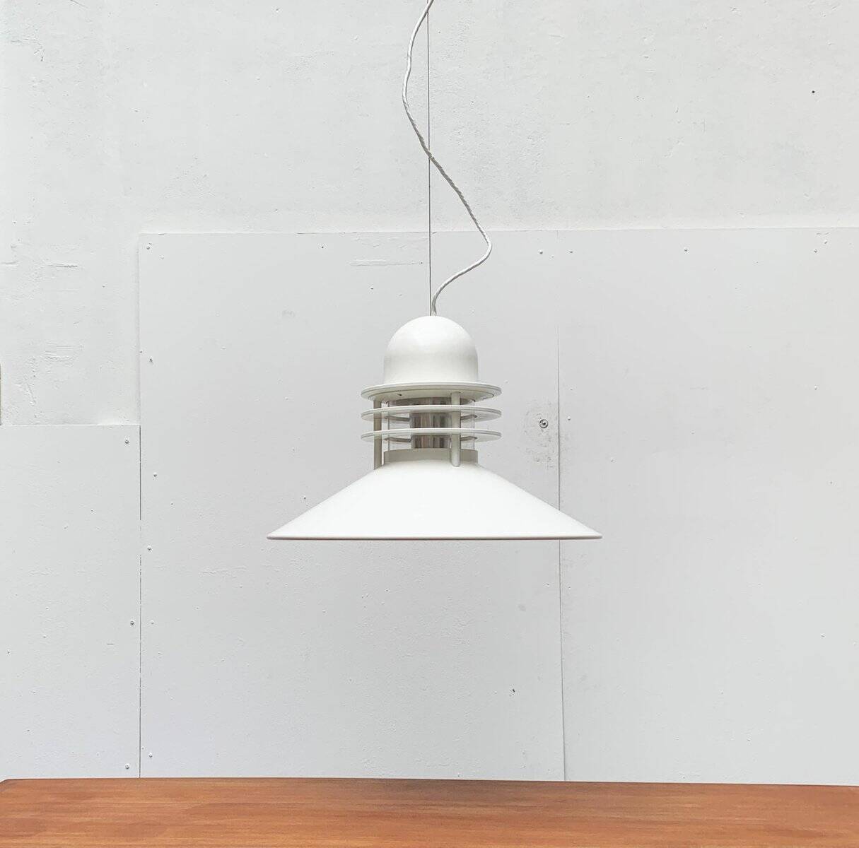 Maxi Nyhavn suspension Danish mid-century by Alfred Homann and Ole v. Kjær for Louis Poulsen