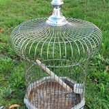 Cage a perroquet ancienne en fer