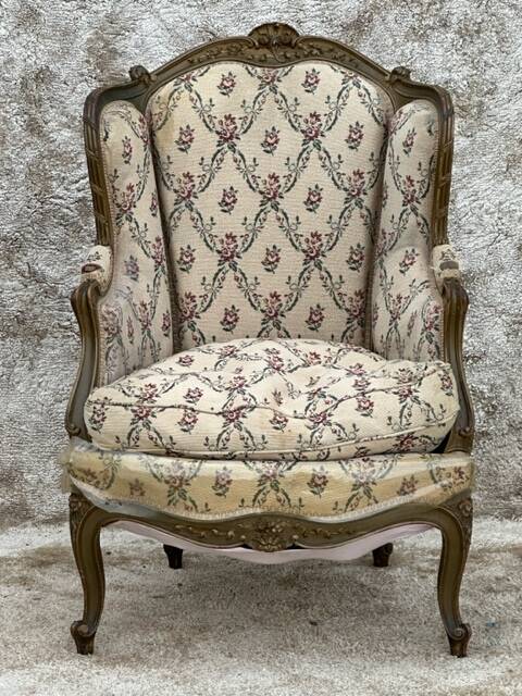 Fauteuil bergère