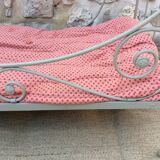 Bed bench wrought iron