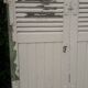 Shutters 4 leaves H148xW245cm (2) antique oak louvres pair 2