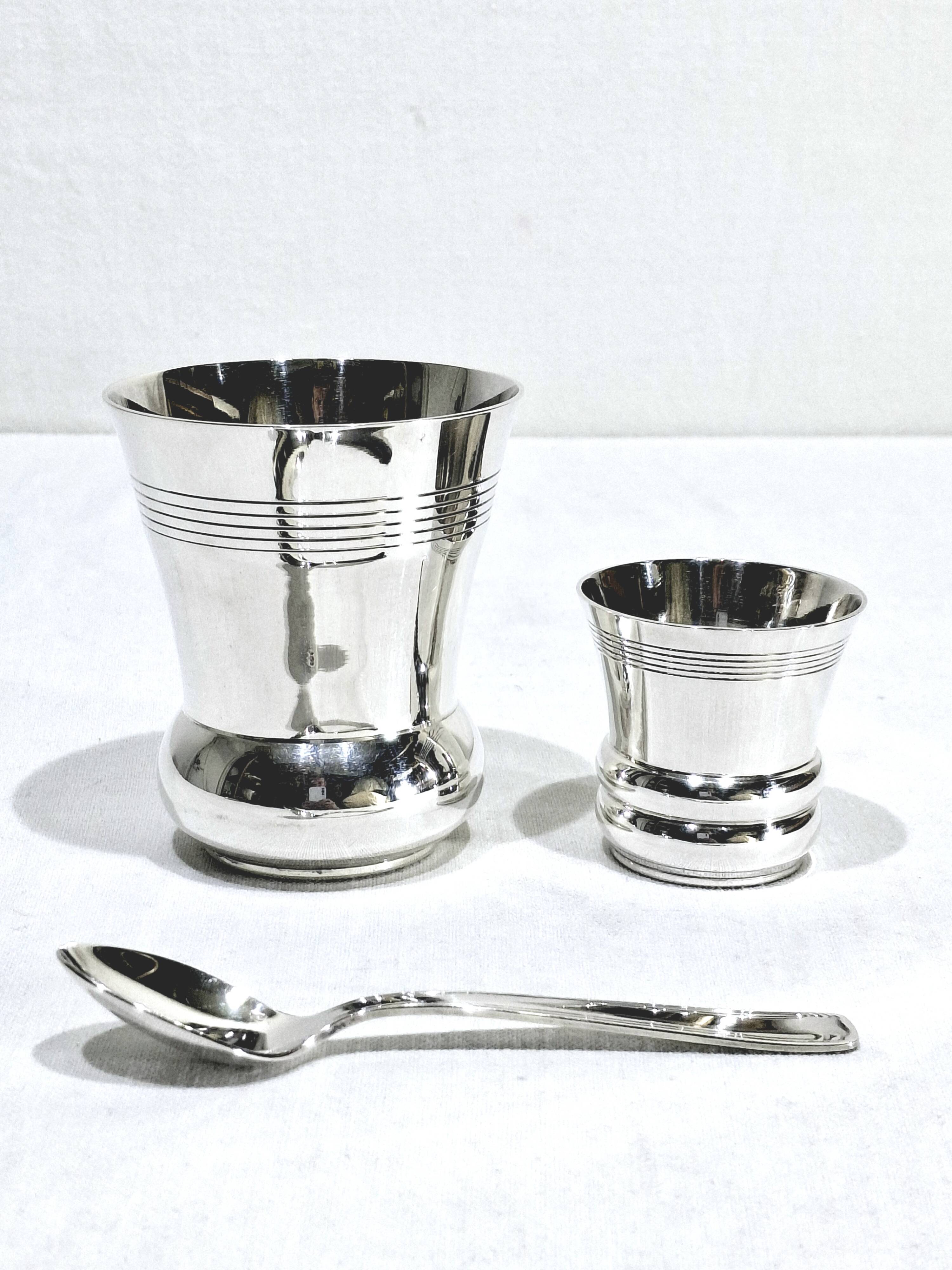 Silver-plated birth box