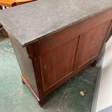 Commode ancienne bois et marbre