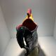 Rooster pitcher. Barbotine. Orchies