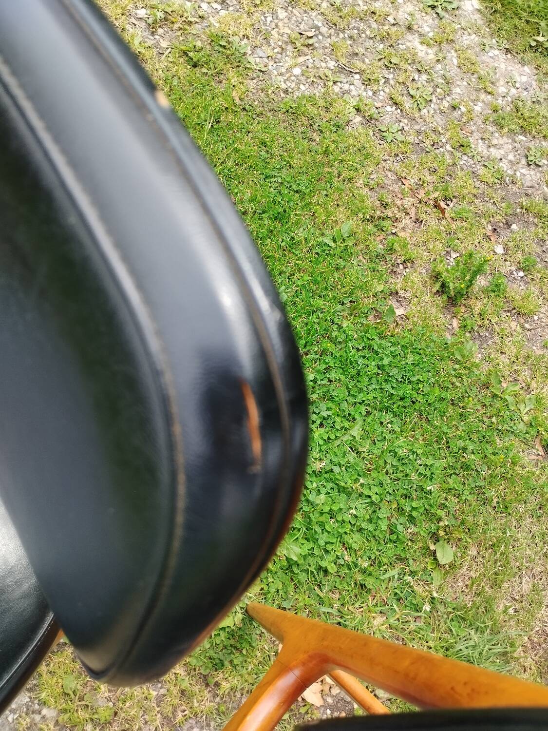 Series of 6 old Scandinavian design chairs