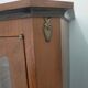 Vitrine vintage en placage de palissandre