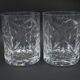 Pair of crystal whiskey glasses