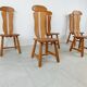 Chaises de salle à manger vintage par Depuydt, Belgique, ensemble de 5 - années 1960
