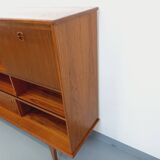 High Scandinavian style vintage teak sideboard from the 60s