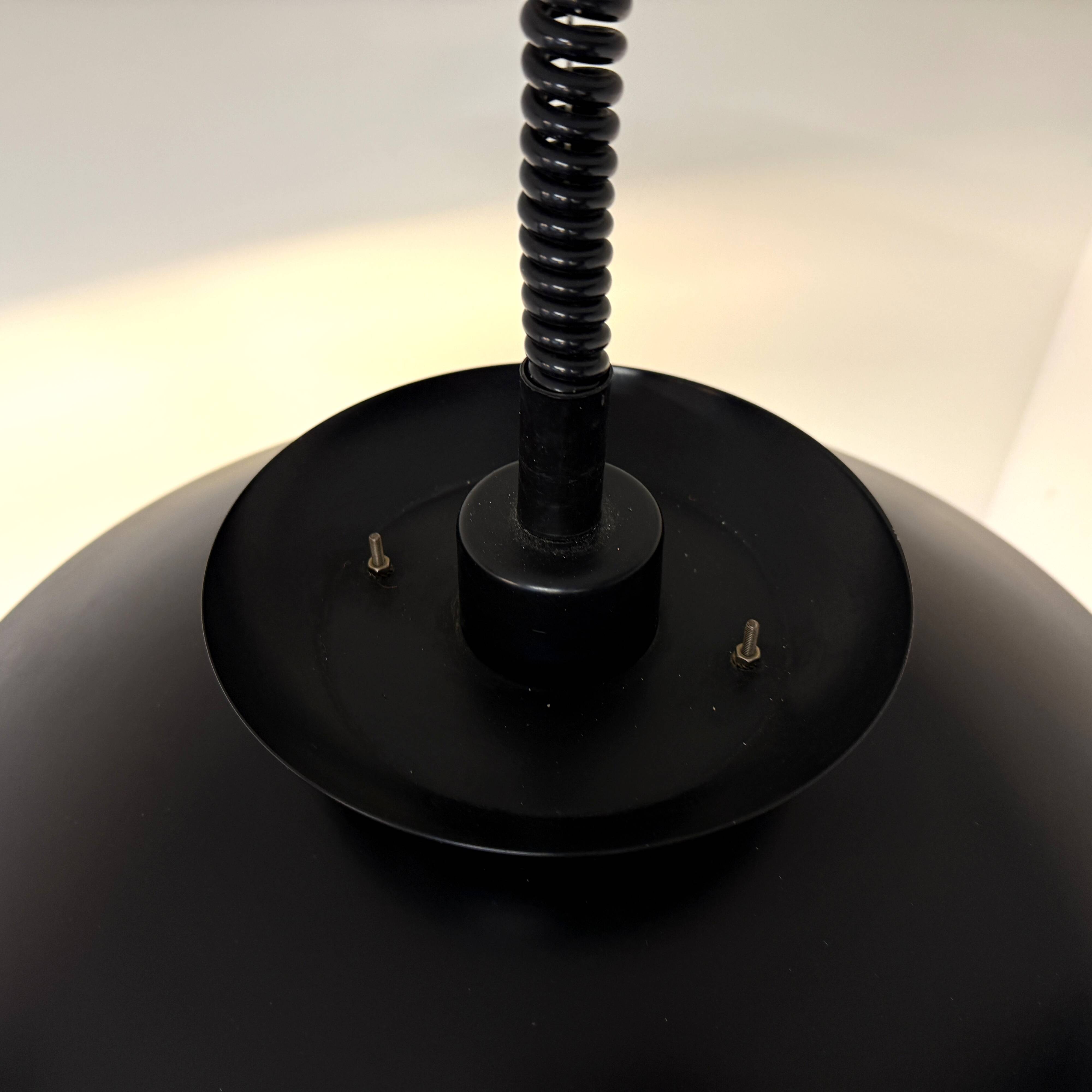 Vintage Scandinavian-style bowl lamp, Massive