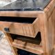 Art Deco Walnut Cabinet Maker Nightstand