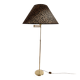 Brass floor lamp