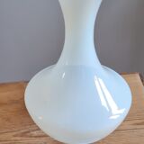 White opaline vase