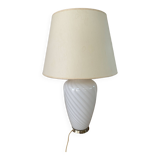 Lampe de table vintage design en verre de Murano
