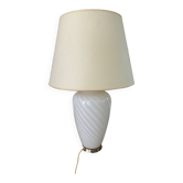 Lampe de table vintage design en verre de Murano