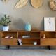 Vintage sideboard 2 levels (shallow)