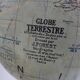 Large terrestrial globe