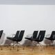 Mid-Century Conference Chairs "Comet" by Gunilla Allard for Lammhults, Sweden, 1990s, Set of 8