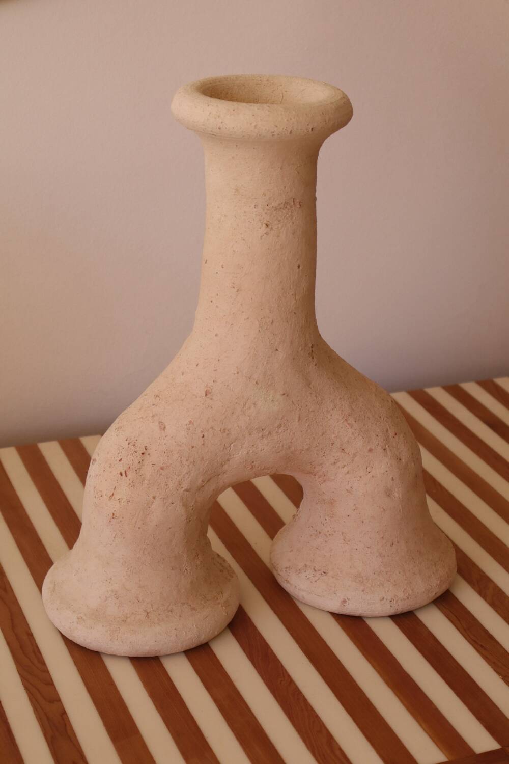 Raw tamegroat wabi sabi pottery sculpture