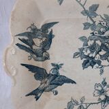 Ancienne assiette "nid" XIXe siècle