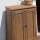 Antique Parisian buffet in raw wood