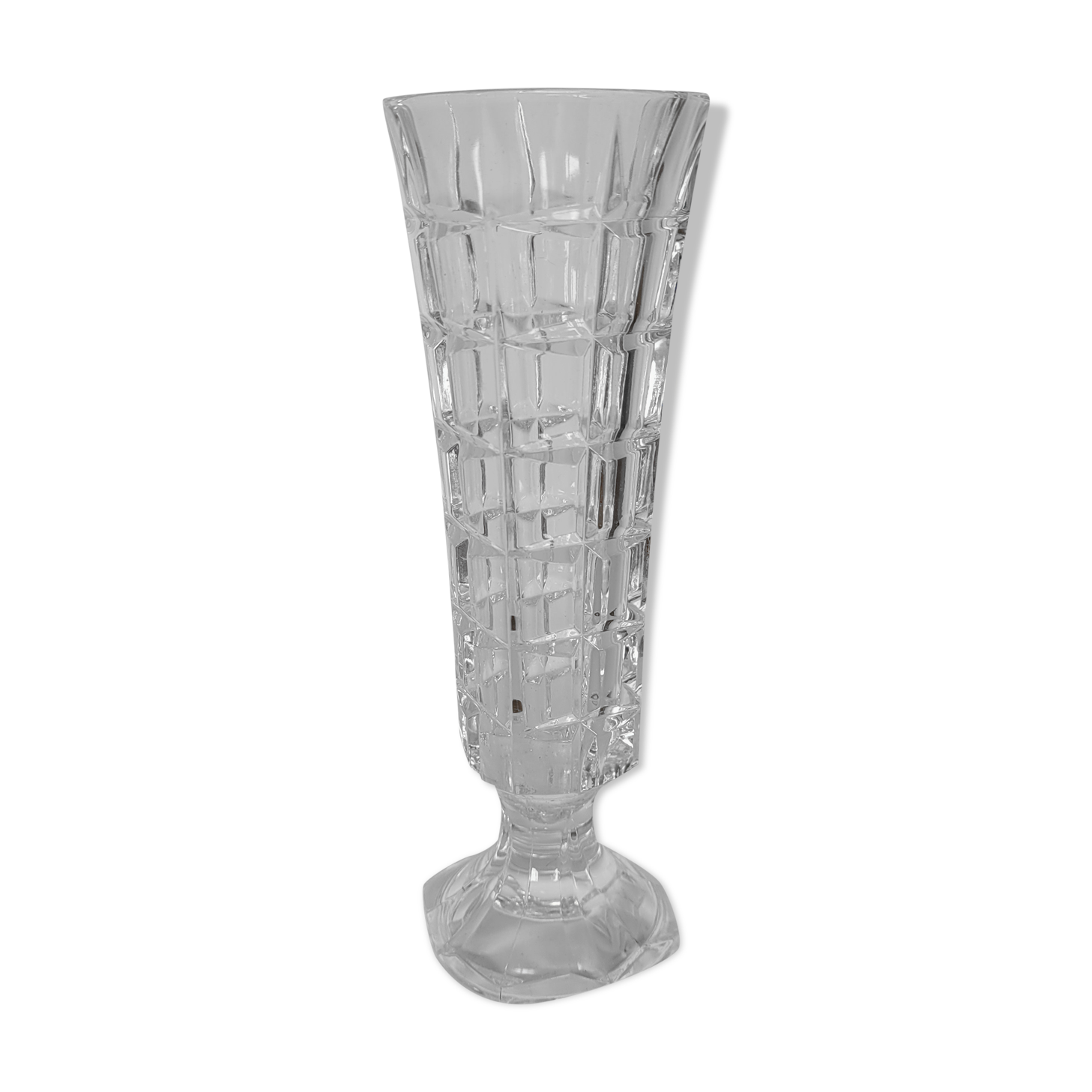 Crystal soliflore vase