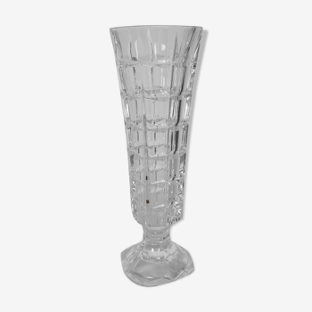 Crystal soliflore vase