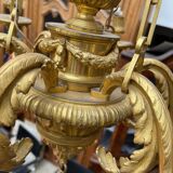 Lustre en bronze doré