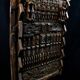 African Art Wall Decoration - Dogon Attic Door - Mali