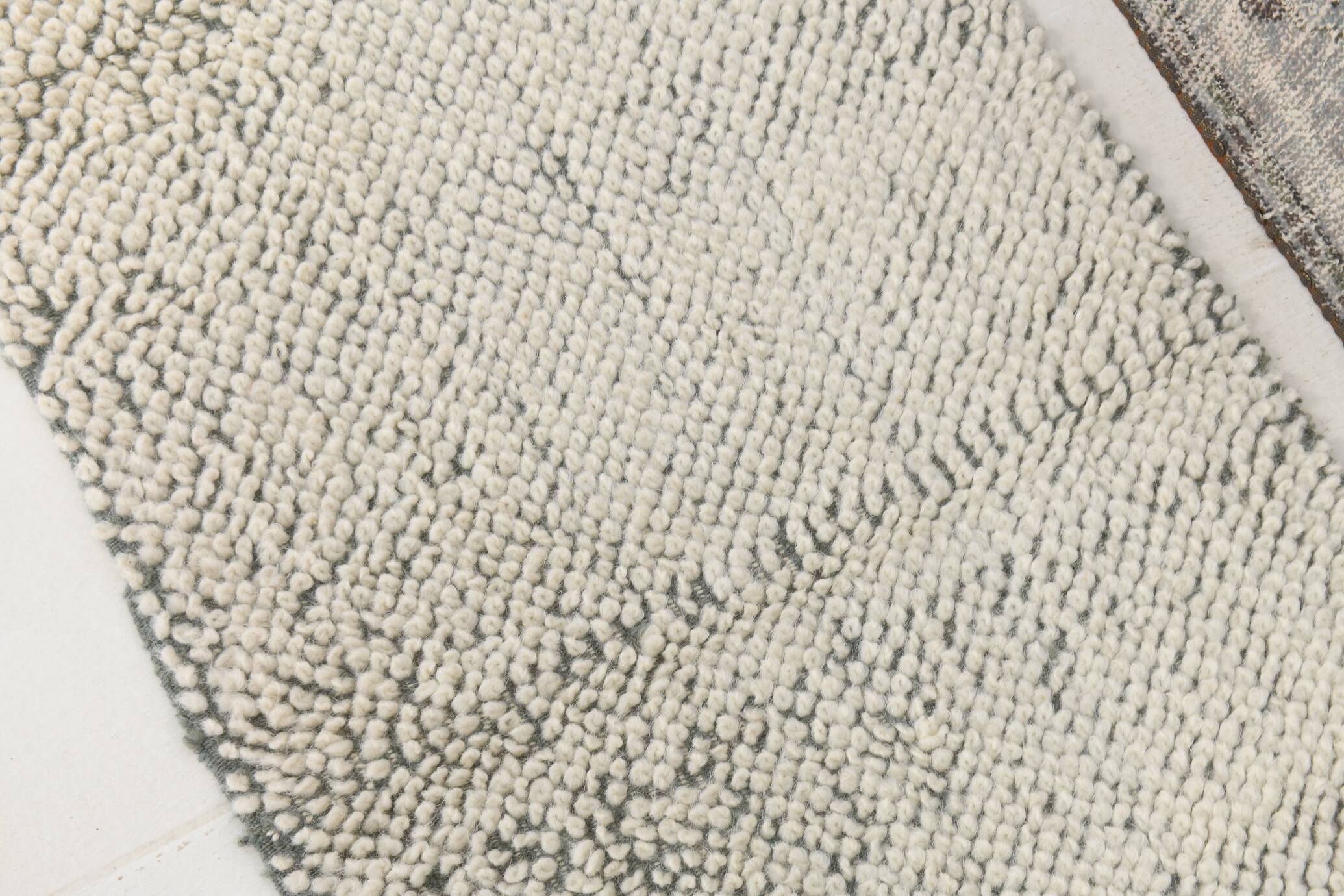 2x9 Moroccan Gray Beige Moroccan Runner Rug, 60x290Cm