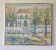 Original Swedish Oil on Canvas, Motif in Italy by Gunnar I. Erixon