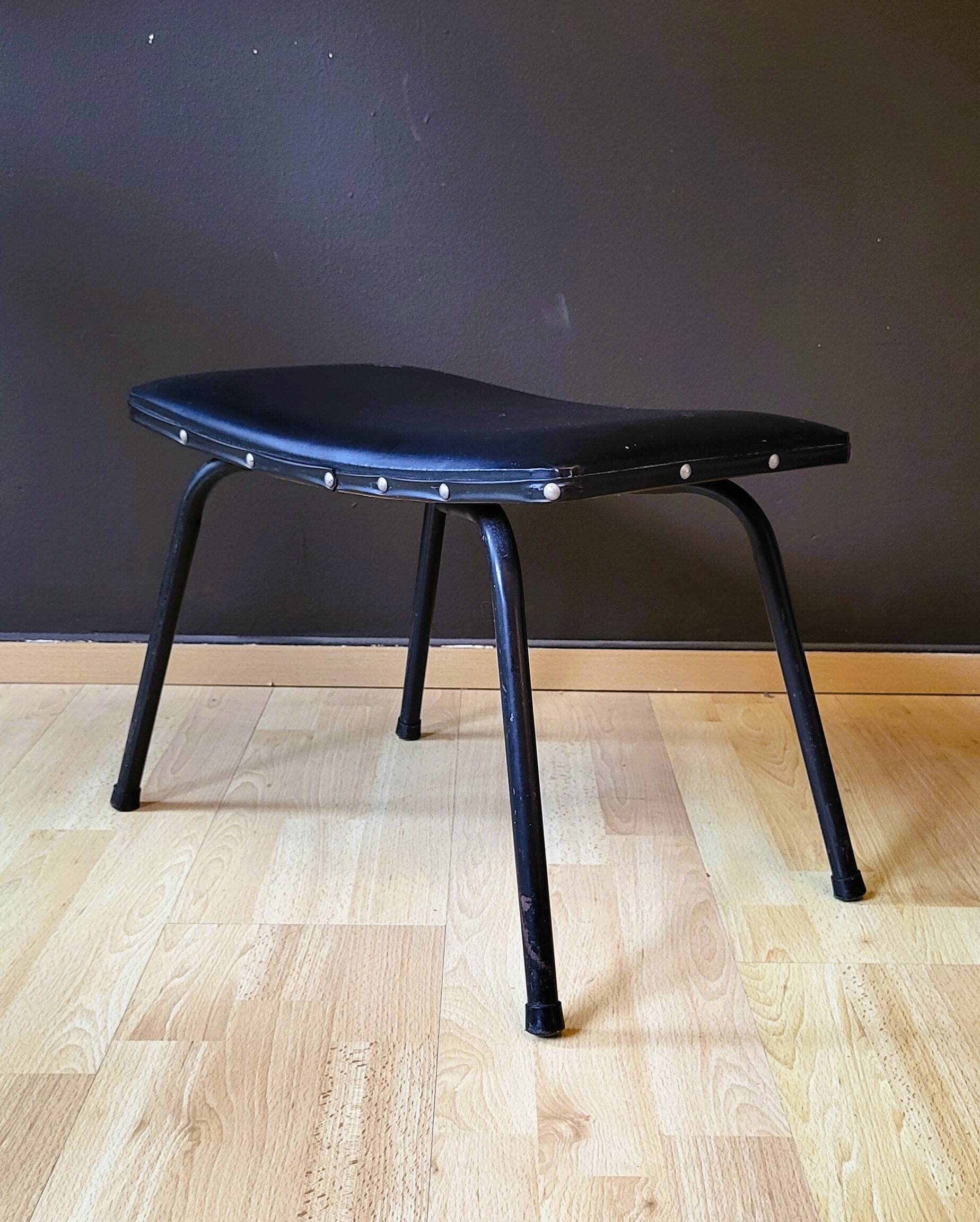 Pierre Guariche for Meurop Vintage "Taurus" Stool 60'