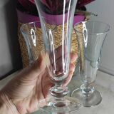 Flûtes à champagne vintage