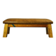 Leather Bench, 1950s II