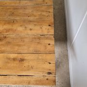 Wooden coffee table with turned legs
