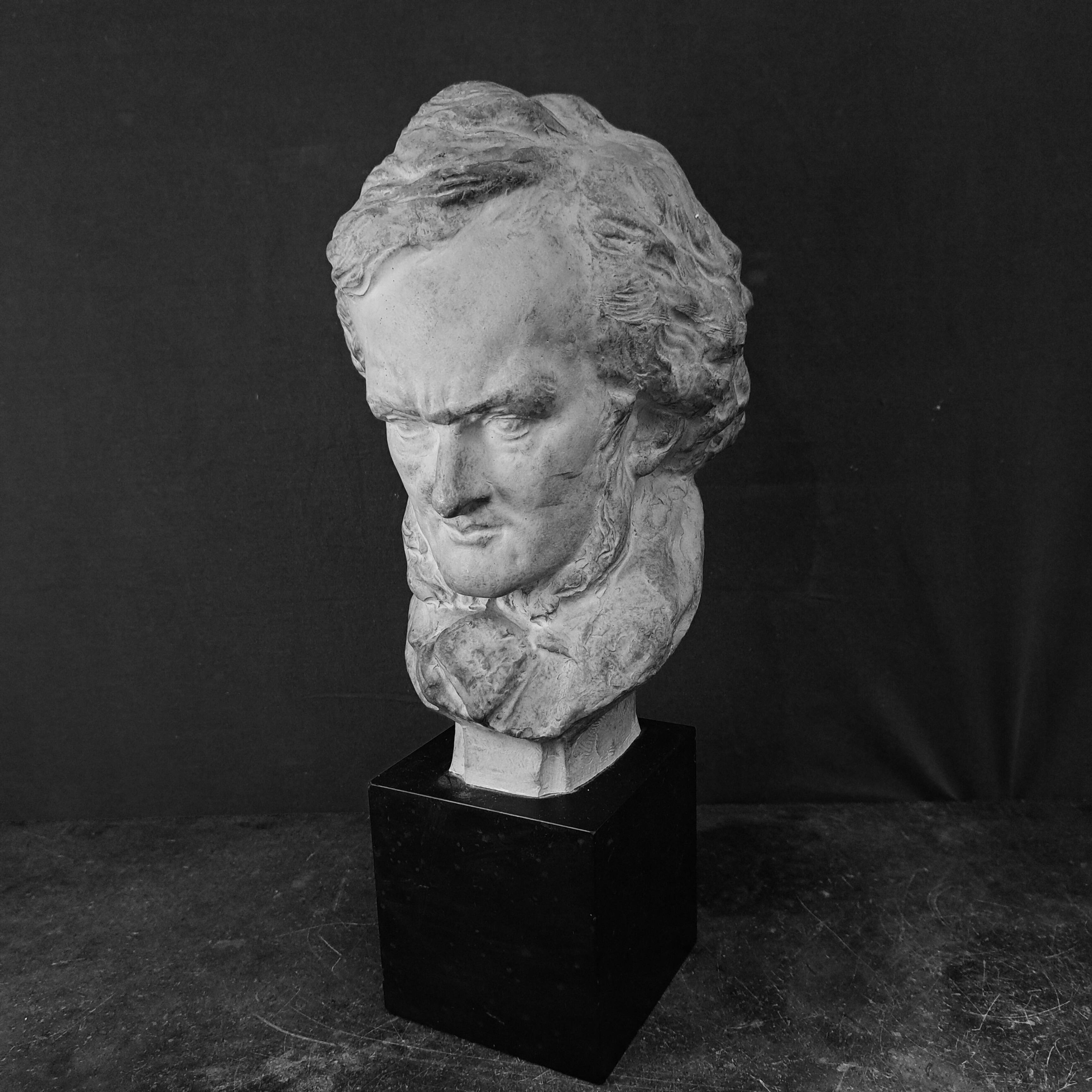 Terracotta bust by F. Cian
