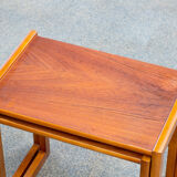 Tables basse gigogne scandinave en teck