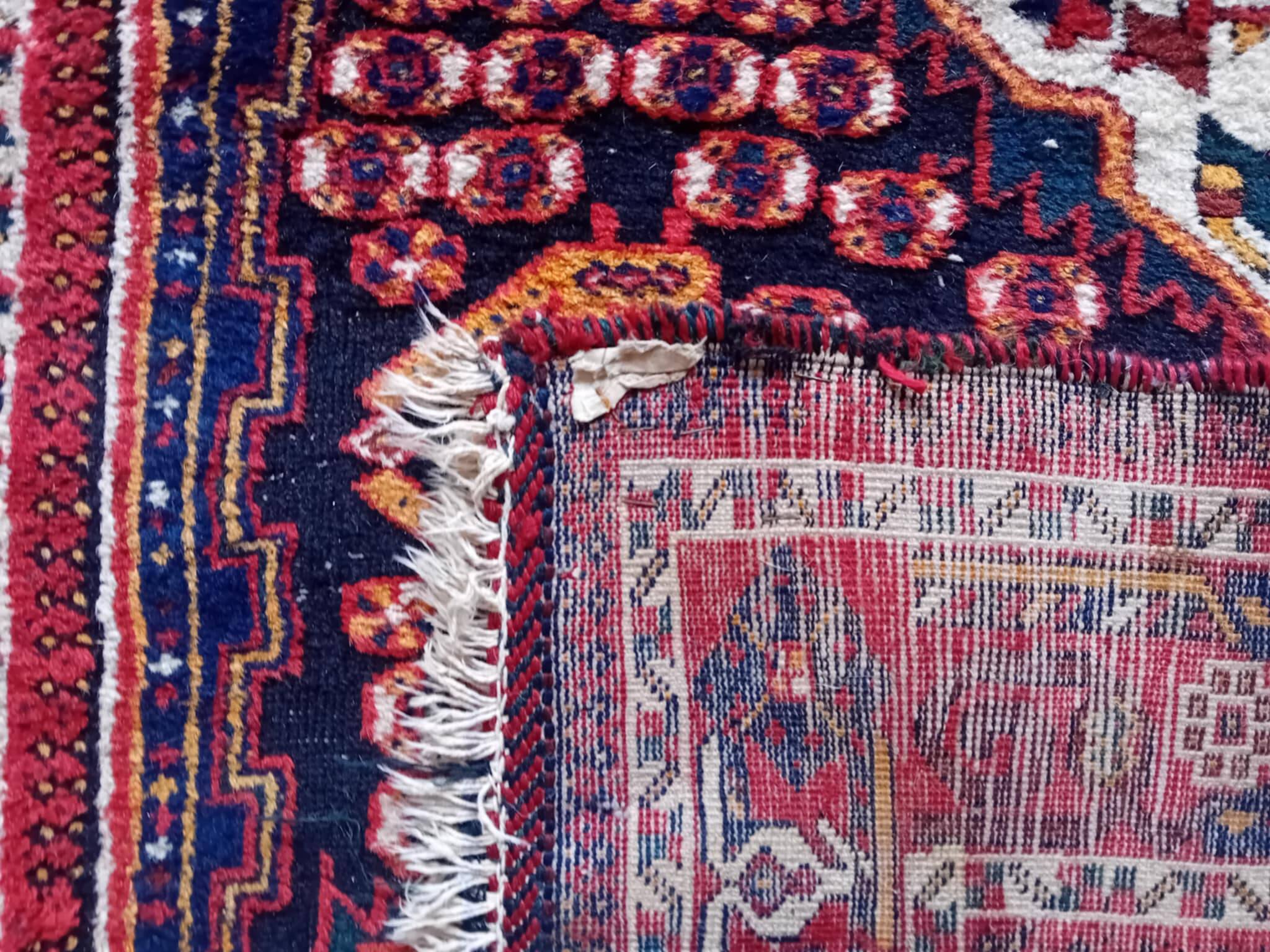 Handmade Persian rug 190x130cm
