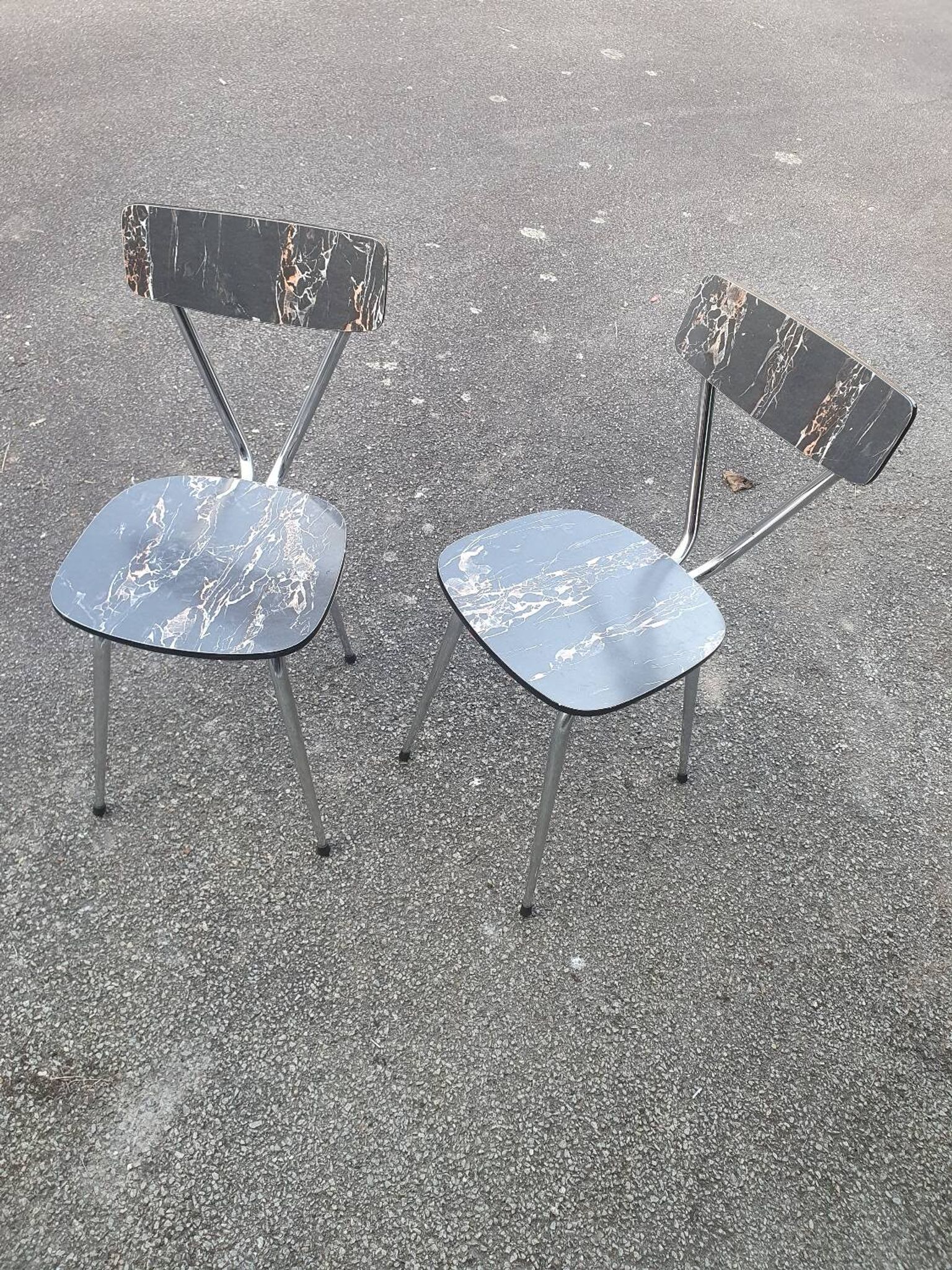 Formica chairs