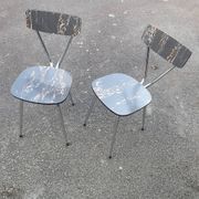 Formica chairs