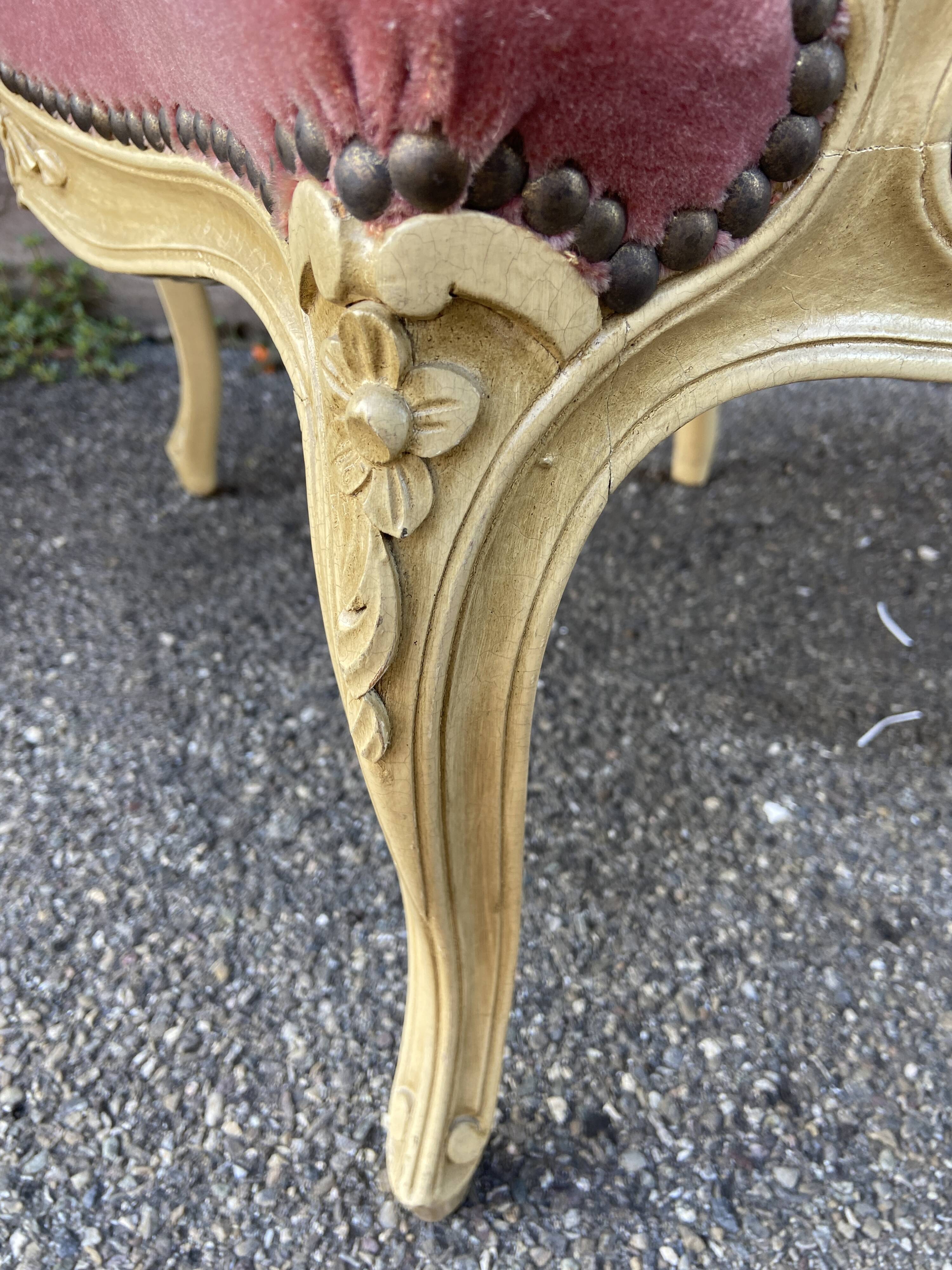 Cabriolet L XV armchair