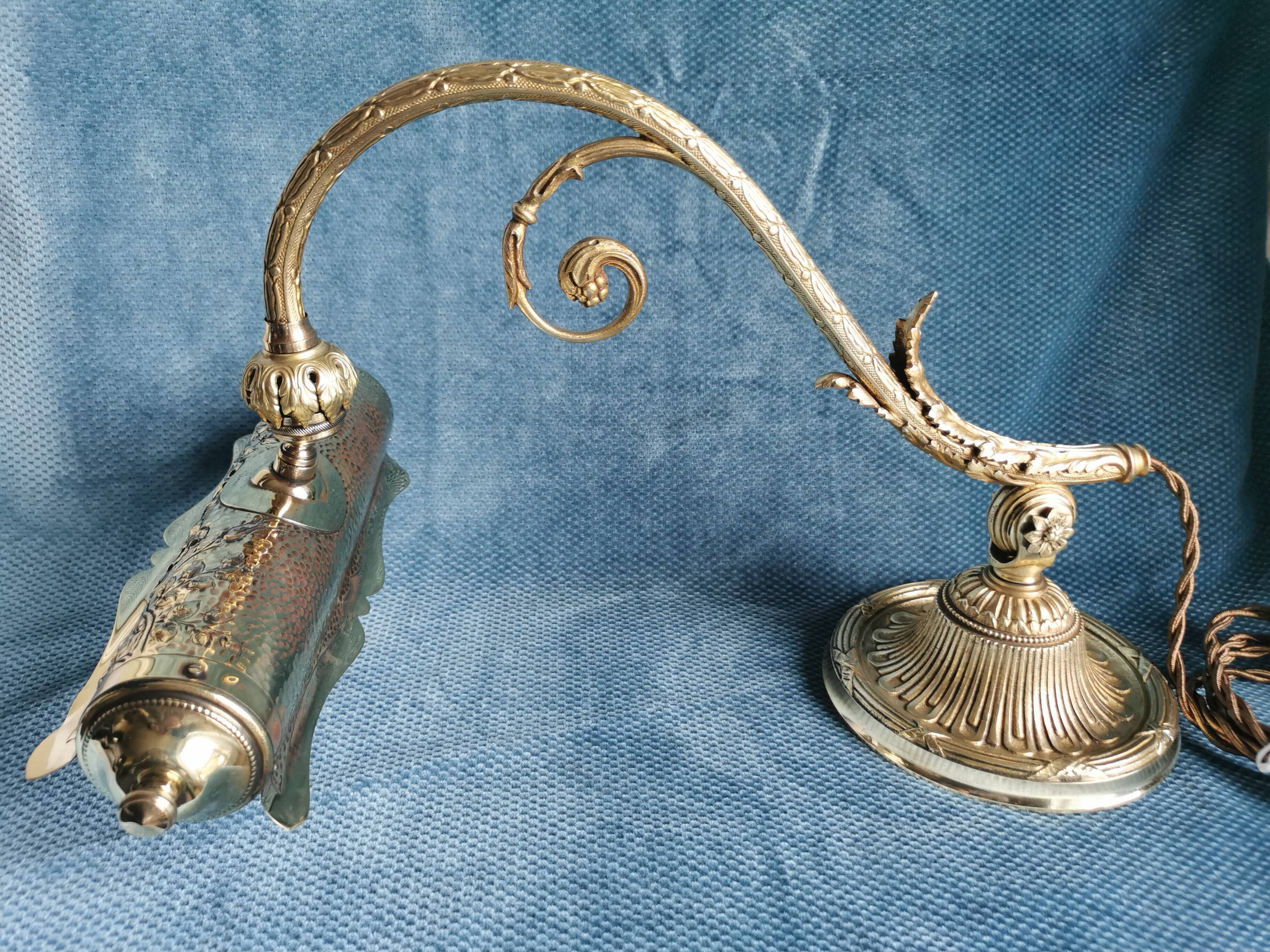 Piano lamp or atmosphere in bronze, early twentieth century era