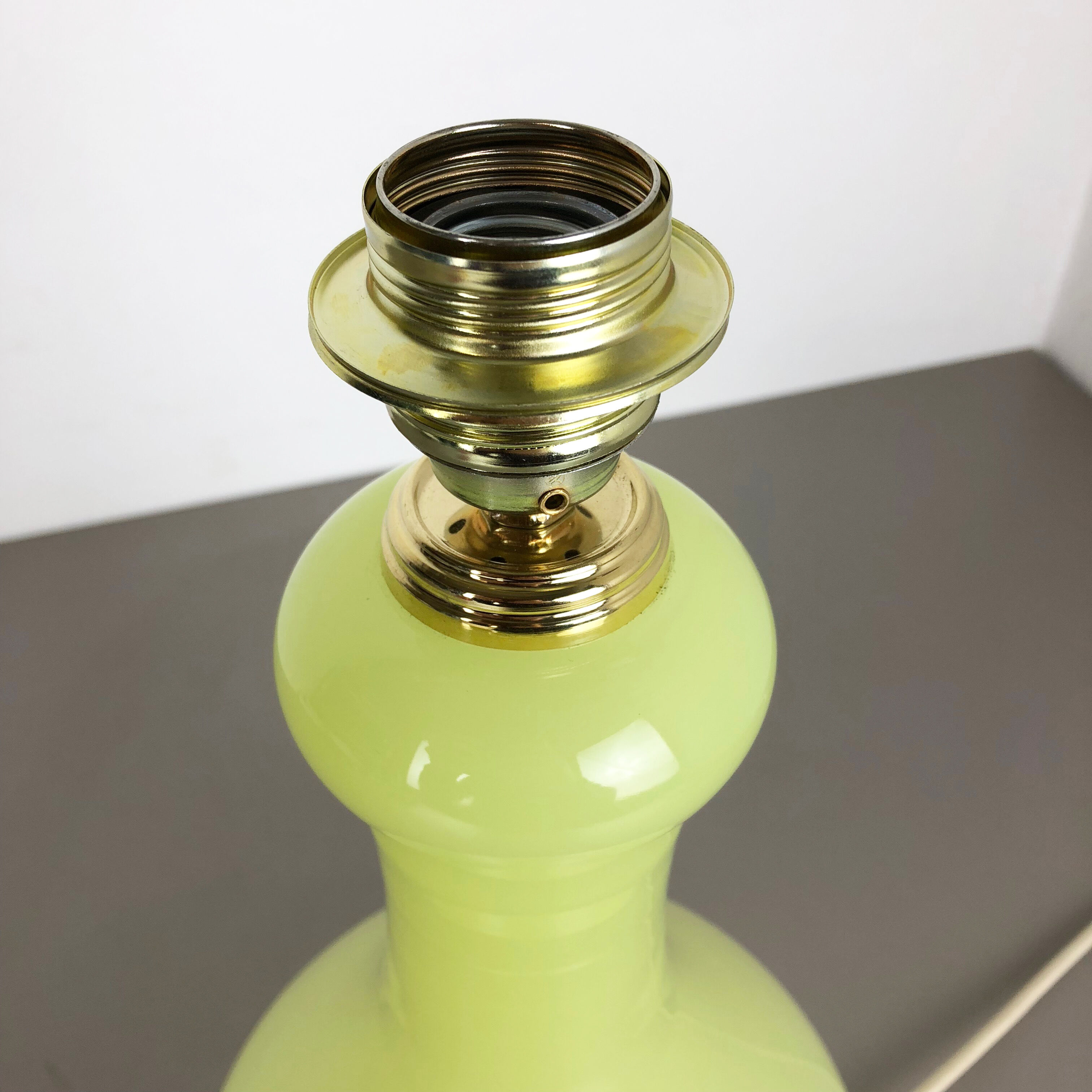 Lampe de table en verre de Murano Cenedese Vetri Italie années 60