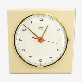 Diehl's 60s ceramic wall clock