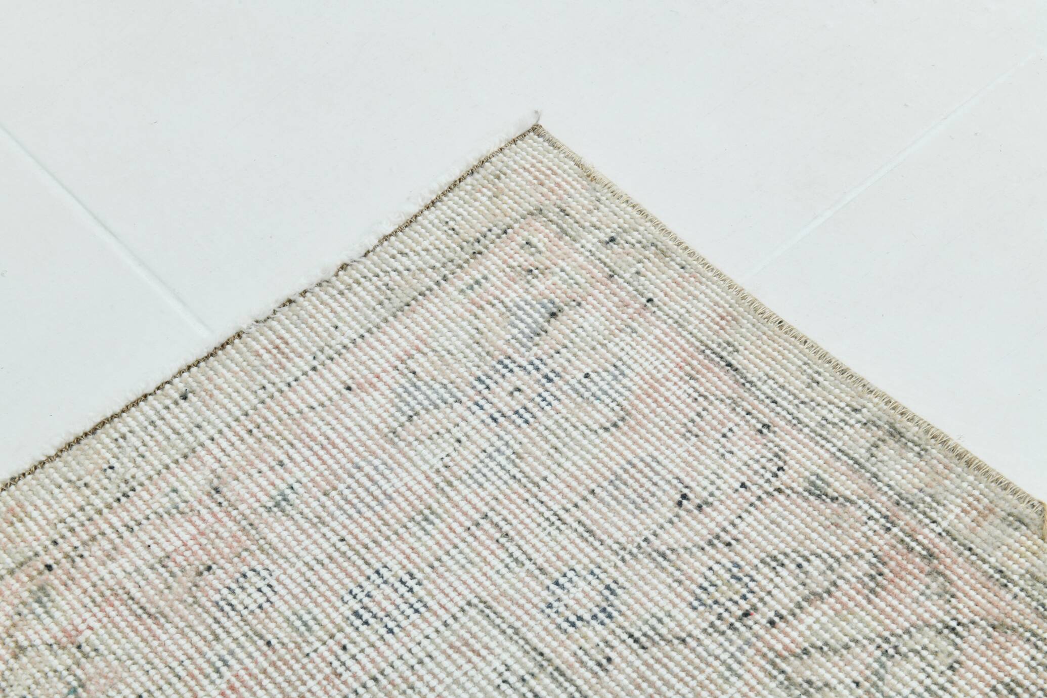 5x8 Navy Blue Beige Vintage Persian Rug, 144x259Cm SK 21485