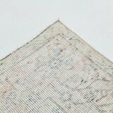 5x8 Navy Blue Beige Vintage Persian Rug, 144x259Cm SK 21485