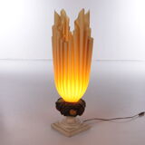 Georgia Jacob Rare 'Fruit D'ange' Lamp, 1970s