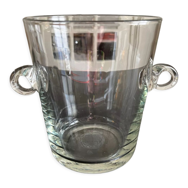Seau à glaçons en verre