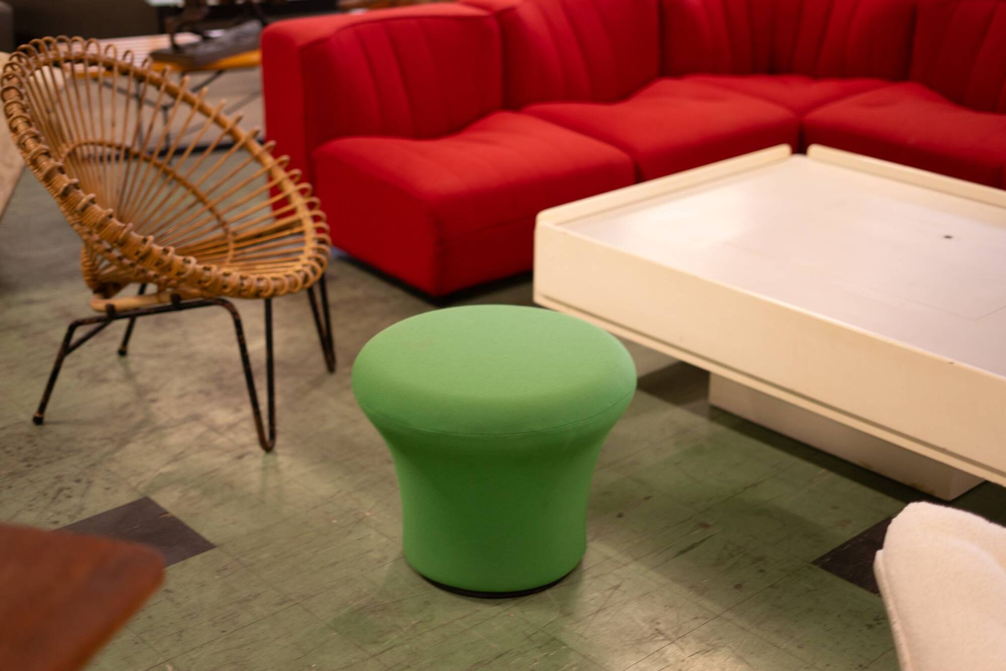 Pouf Mushroom by Pierre Paulin