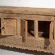 Antique carved pine buffet – China, circa 1900